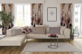 Zasłona półzaciemniająca glamour 140x230 na taśmie  - 10566