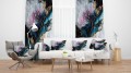 Zasłona półzaciemniająca glamour 140x250 na taśmie     - 10715