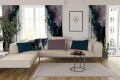 Zasłona półzaciemniająca glamour 140x250 na taśmie     - 10718