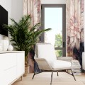 Zasłona półzaciemniająca glamour 140x250 na taśmie   - 10925