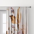 Zasłona zaciemniająca welurowa glamour,  140x250 cm, na taśmie   - 11343