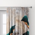 Zasłona zaciemniająca welurowa glamour,  140x250 cm, na taśmie - 11371