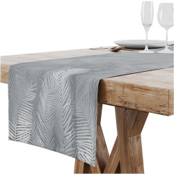 Bieżnik z motywem tropikalnych liści 40x140  