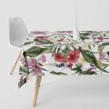 Obrus plamoodporny w kwiaty 140x220 - 1211