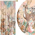 Zasłona półzaciemniająca motyw BAMBI do pokoju dziecięcego 140x250 na taśmie    - 12309