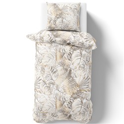 Pościel z motywem tropikalnych liści 140x200    