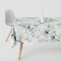Obrus plamoodporny motyw delikatnych liści 110x160  - 12519