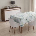Obrus plamoodporny motyw delikatnych liści 110x160  - 12520