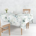 Obrus plamoodporny motyw delikatnych liści 110x160  - 12522
