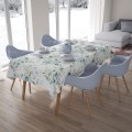 Obrus plamoodporny motyw delikatnych liści 120x160   - 12531