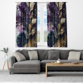 Zasłona półzaciemniająca glamour 140x160 na taśmie     - 12575