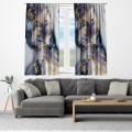 Zasłona półzaciemniająca glamour 140x160 na taśmie    - 12610