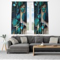 Zasłona półzaciemniająca glamour 140x160 na taśmie     - 12628