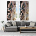 Zasłona półzaciemniająca glamour 140x160 na taśmie       - 12646