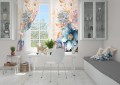 Zasłona półzaciemniająca glamour 140x160 na taśmie   - 12719