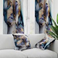 Zasłona półzaciemniająca glamour 140x240 na taśmie    - 12973