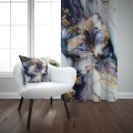 Zasłona półzaciemniająca glamour 140x240 na taśmie    - 12976