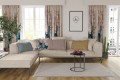 Zasłona półzaciemniająca glamour 140x230 na taśmie    - 13222