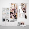 Zasłona półzaciemniająca glamour 140x160 przelotki  - 13331