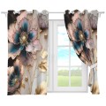 Zasłona półzaciemniająca glamour 140x160 przelotki    - 13363