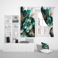 Zasłona półzaciemniająca glamour 140x160 przelotki     - 13384