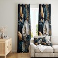 Zasłona półzaciemniająca glamour 140x250, przelotki     - 13477
