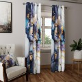 Zasłona półzaciemniająca glamour 140x250, przelotki       - 13550