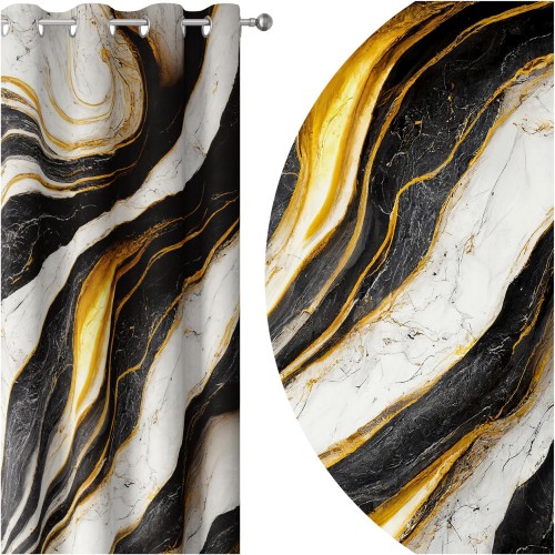Zasłona półzaciemniająca glamour 140x250, przelotki - 13703