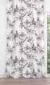 Zasłona półzaciemniająca z motywem kwiatowym 140x250, na taśmie - 1407