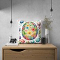 Poszewka dekoracyjna  z motywem wielkanocnym 45x45 - 14223