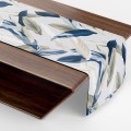 Bieżnik pastelowe pióra 40x120  - 16245