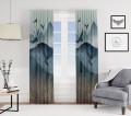 Zasłona półzaciemniająca z motywem glamour 140x250 na taśmie - 18268
