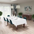 Obrus plamoodporny klasyczny biały 120x200 - 18379