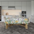 Obrus plamoodporny z motywem kwiatowym  120x180 - 20458