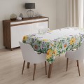 Obrus plamoodporny z motywem kwiatowym  140x180 - 20469
