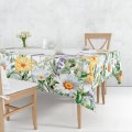 Obrus plamoodporny z motywem kwiatowym  140x100 - 20479