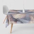 Obrus plamoodporny motyw piór 140x220 - 20751