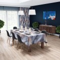 Obrus plamoodporny motyw piór 140x240 - 20760