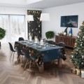 Obrus plamoodporny motyw świąteczny 140x240 - 21009