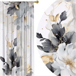 Zasłona półzaciemniająca glamour 140x240 na taśmie