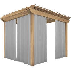 Zasłony ogrodowe do altany tarasu ogrodu 155x240 przelotki 