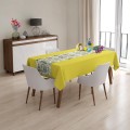 BIEŻNIK OBRUS ŚWIĄTECZNY GŁADKI 40X240 CM NA STÓŁ WIELKANOC ZAJĄC - 22197