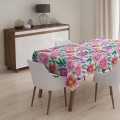 Obrus plamoodporny motyw kwiatowy 140x200 - 22227