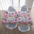 Obrus plamoodporny motyw kwiatowy 140x200 - 22228