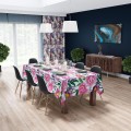 Obrus plamoodporny motyw kwiatowy 140x200 - 22229