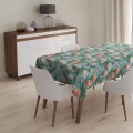 OBRUS PLAMOODPORNY 140x240 NA STÓŁ WIOSENNY WZÓR WIOSNA KWIATY TULIPANY  - 22497