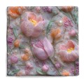 POSZEWKA DEKORACYJNA WIOSENNA 40X40 CM WIOSNA KWIATY TULIPANY  - 22634
