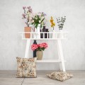 POSZEWKA DEKORACYJNA WIOSENNA 50X50 CM JASIEK WIOSNA KWIATY KOLORY  - 22849