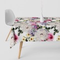 Obrus plamoodporny motyw kwiatowy 140x200 - 22907