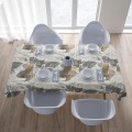 Obrus plamoodporny motyw liści 140x200 - 22921